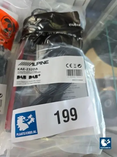 5 x Alpine actieve DAB/ DAB+ raamantenne – kavel bij Plaats Je Bod, Heerhugowaard
