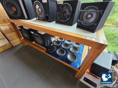 1 x Houten etagetafel – kavel bij Plaats Je Bod, Heerhugowaard