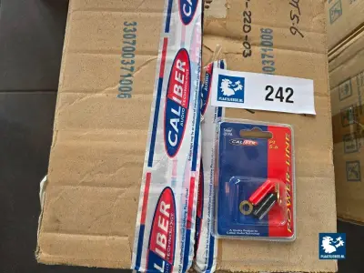 2 x Doos met ca. 200 st. Caliber Goldplated kabelconnector – kavel bij Plaats Je Bod, Heerhugowaard