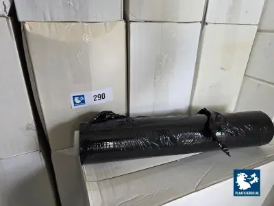 25 x Doos à 6 rollen met 50 cm breed zwarte wikkelfolie – kavel bij Plaats Je Bod, Heerhugowaard