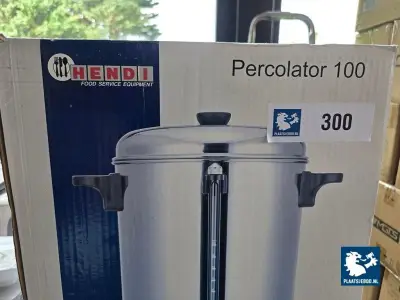 1 x Hendi 10 ltr koffiepercolator – kavel bij Plaats Je Bod, Heerhugowaard