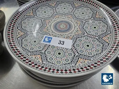 1 x Partij met diverse decoratieve schalen – kavel bij Plaats Je Bod, Harmelen