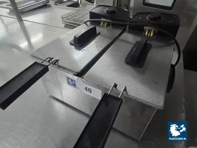 1 x Princess dubbele frituurunit tafelmodel – kavel bij Plaats Je Bod, Harmelen