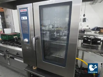 1 x Rational combi steamer met RVS onderkast – kavel bij Plaats Je Bod, Harmelen