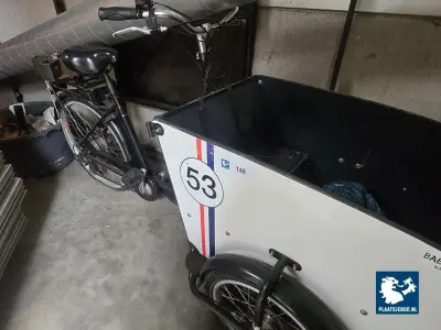 1 x Babboe elektrische bakfiets met accu – kavel bij Plaats Je Bod, Harmelen
