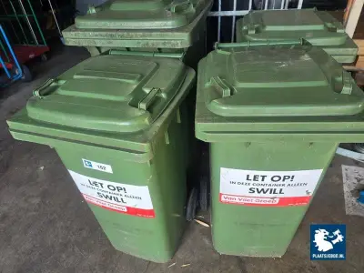 4 x Diverse maten rolcontainer – kavel bij Plaats Je Bod, Harmelen