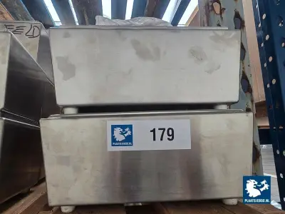9 x Dubbelwandige RVS koelbakken – kavel bij Plaats Je Bod, Harmelen