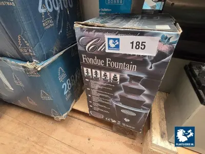 2 x Chocoladefontein in doos – kavel bij Plaats Je Bod, Harmelen