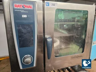 1 x Rational Gas Combisteamer met verrijdbaar onderstel – kavel bij Plaats Je Bod, Harmelen