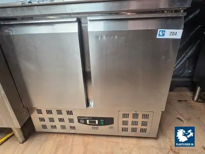 1 x CombiSteel RVS 2-deurs koelwerkbank – kavel bij Plaats Je Bod, Harmelen