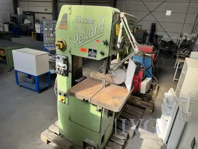 Vertikalbandsäge MÖSSNER Rekord SM420 – kavel bij IVG, Gaimersheim