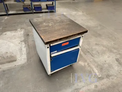 mobile Werkbank (blau) GAERNER – kavel bij IVG, Gaimersheim