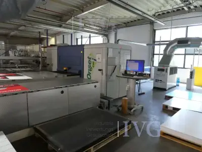 6-Farben Flachbett Tintenstrahldruckmaschine INCA Onset S40i – kavel bij IVG, Saarbrücken