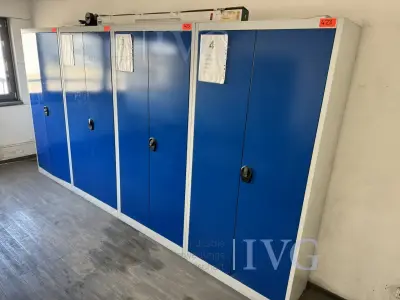 Stahlschränke (blau-grau) – kavel bij IVG, Gaimersheim