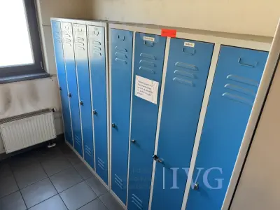 Stahl-Spinde (blau-grau) – kavel bij IVG, Gaimersheim