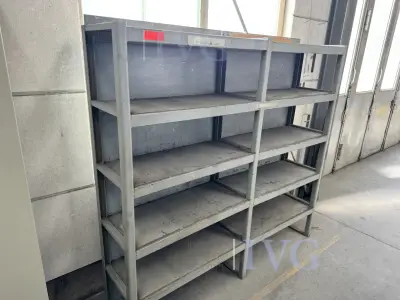 Stahl-Regal (grau) – kavel bij IVG, Gaimersheim