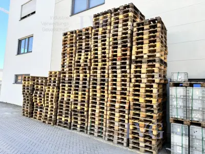 Posten Holz-Europaletten – kavel bij IVG, Gaimersheim