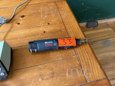 Akku-Geradeschleifer BOSCH GRO 12V-35 – kavel bij IVG, Lemgo