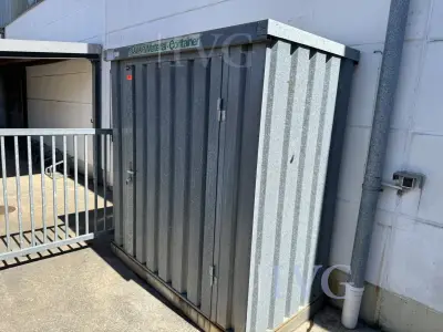 Materialcontainer FLADAFI – kavel bij IVG, Gaimersheim