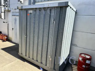 Materialcontainer FLADAFI – kavel bij IVG, Gaimersheim