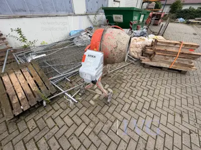 Betonmischer ATIKA Profi 145 S – kavel bij IVG, Twistringen
