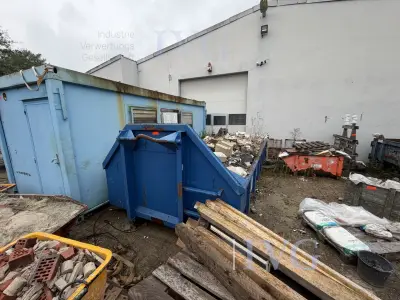Abrollcontainer (blau) – kavel bij IVG, Twistringen