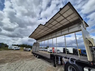Sattelauflieger ITL FAHRZEUGAUFBAU FS1 Jumbo-Hubwandaufbau – kavel bij IVG, Kirchlengern