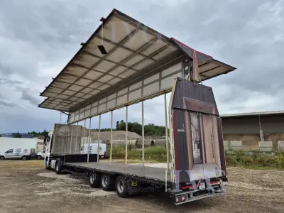 Sattelauflieger ITL FAHRZEUGAUFBAU FS1 Jumbo-Hubwandaufbau – kavel bij IVG, Kirchlengern