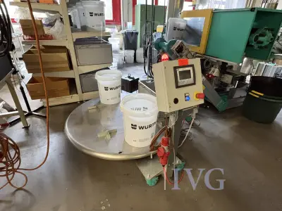 Drehteller mit Wiegeeinheit TOPCONTROL – kavel bij IVG, Freiberg