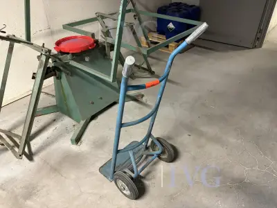 Sackkarre (blau) – kavel bij IVG, Freiberg