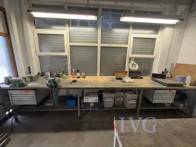 Werkbank – kavel bij IVG, Halle