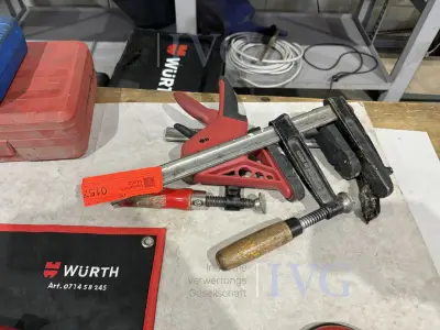 Posten Schraub-/Klemmzwingen – kavel bij IVG, Einbeck