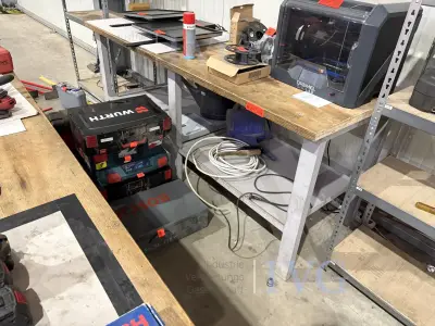 Werkbank mit Ablage – kavel bij IVG, Einbeck