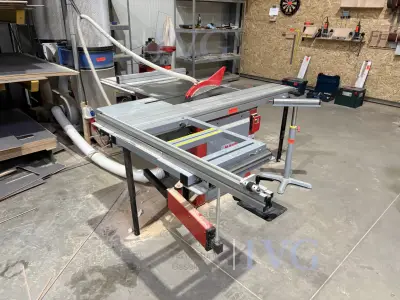 Formatkreissäge HOLZMANN TS315VF-2000 – kavel bij IVG, Einbeck