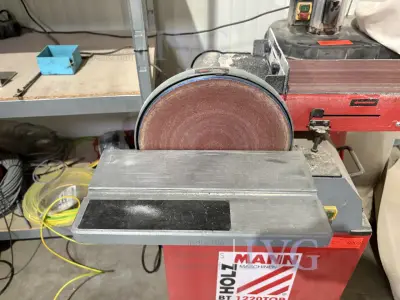 Teller-/Bandschleifmaschine HOLZMANN BT1220TOP – kavel bij IVG, Einbeck
