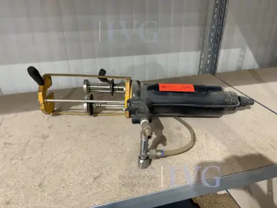 Druckluft-Kartuschenpresse (gelb/schwarz) – kavel bij IVG, Einbeck