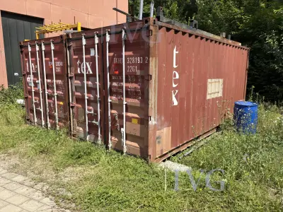 20'-Seecontainer "TGHU328193" – kavel bij IVG, Einbeck