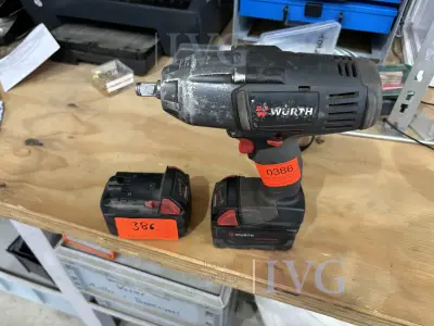 Akku-Schlagschrauber WÜRTH ASS 18-1/2"HT – kavel bij IVG, Einbeck