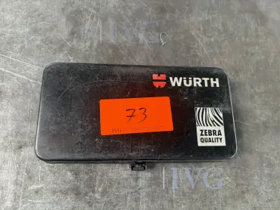 Steckschlüsselsatz WÜRTH – kavel bij IVG, Gütersloh