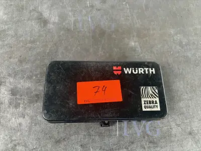 Steckschlüsselsatz WÜRTH – kavel bij IVG, Gütersloh