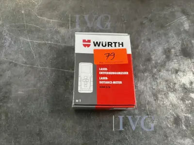 Laser-Entfernungsmesser WÜRTH WDM2-78 – kavel bij IVG, Gütersloh