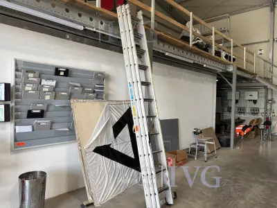 Alu-Ausschiebeleiter ZARGES – kavel bij IVG, Einbeck