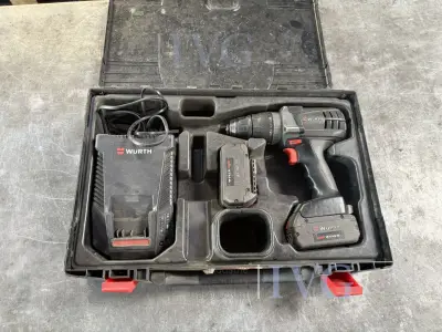 Akku-Bohrschrauber WÜRTH BS 18A Power – kavel bij IVG, Gütersloh