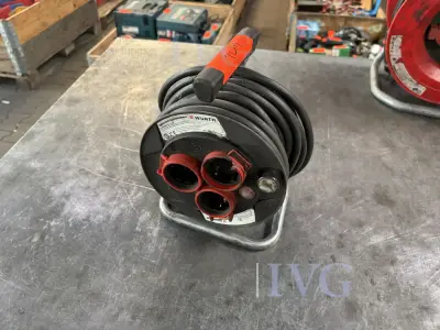 Kabeltrommel WÜRTH – kavel bij IVG, Gütersloh