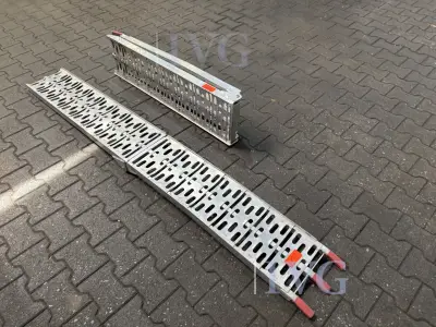 Paar Alu-Rampen – kavel bij IVG, Gütersloh