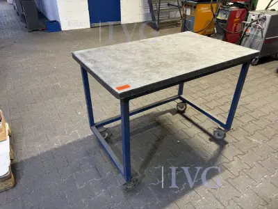 Etagenrollwagen (blau) – kavel bij IVG, Gütersloh