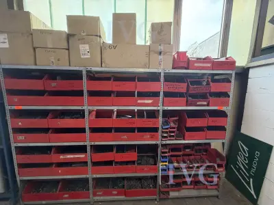 lfdm. Stahl-Schraubregal (verzinkt) – kavel bij IVG, Gütersloh