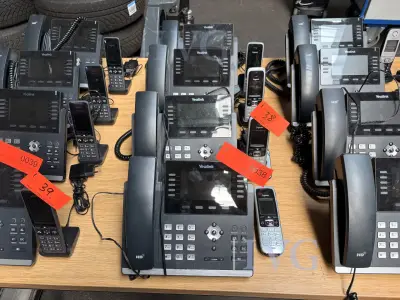 Posten Systemtelefone YEALINK – kavel bij IVG, Kirchlengern