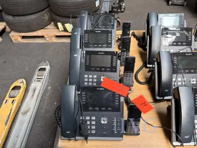 Posten Systemtelefone YEALINK – kavel bij IVG, Kirchlengern