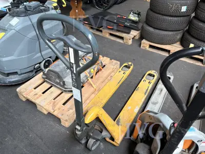 Gabelhubwagen JUNGHEINRICH – kavel bij IVG, Kirchlengern
